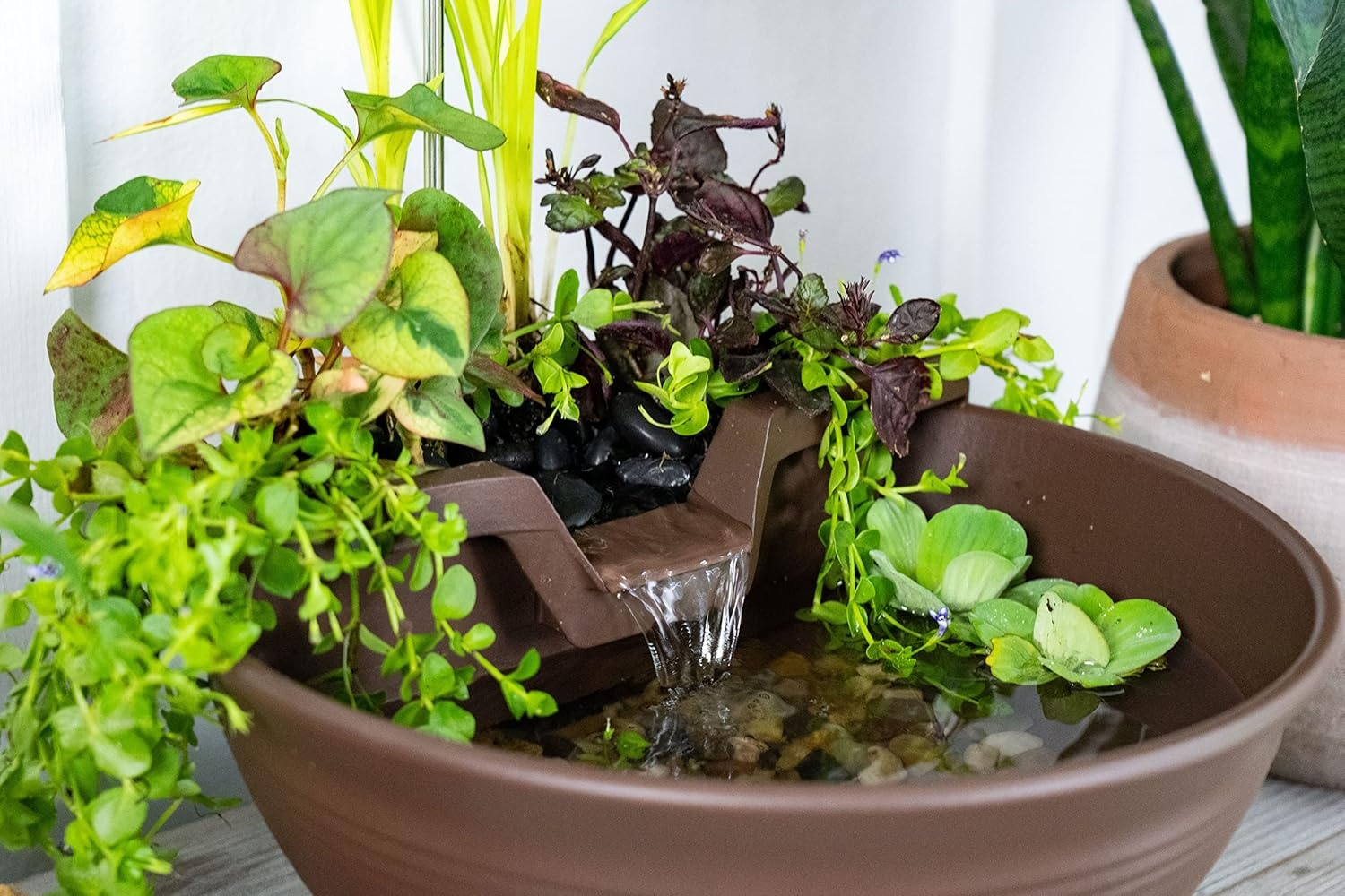 Aquascape AquaGarden Tabletop Fountain Kit (Gray)(Mocha)