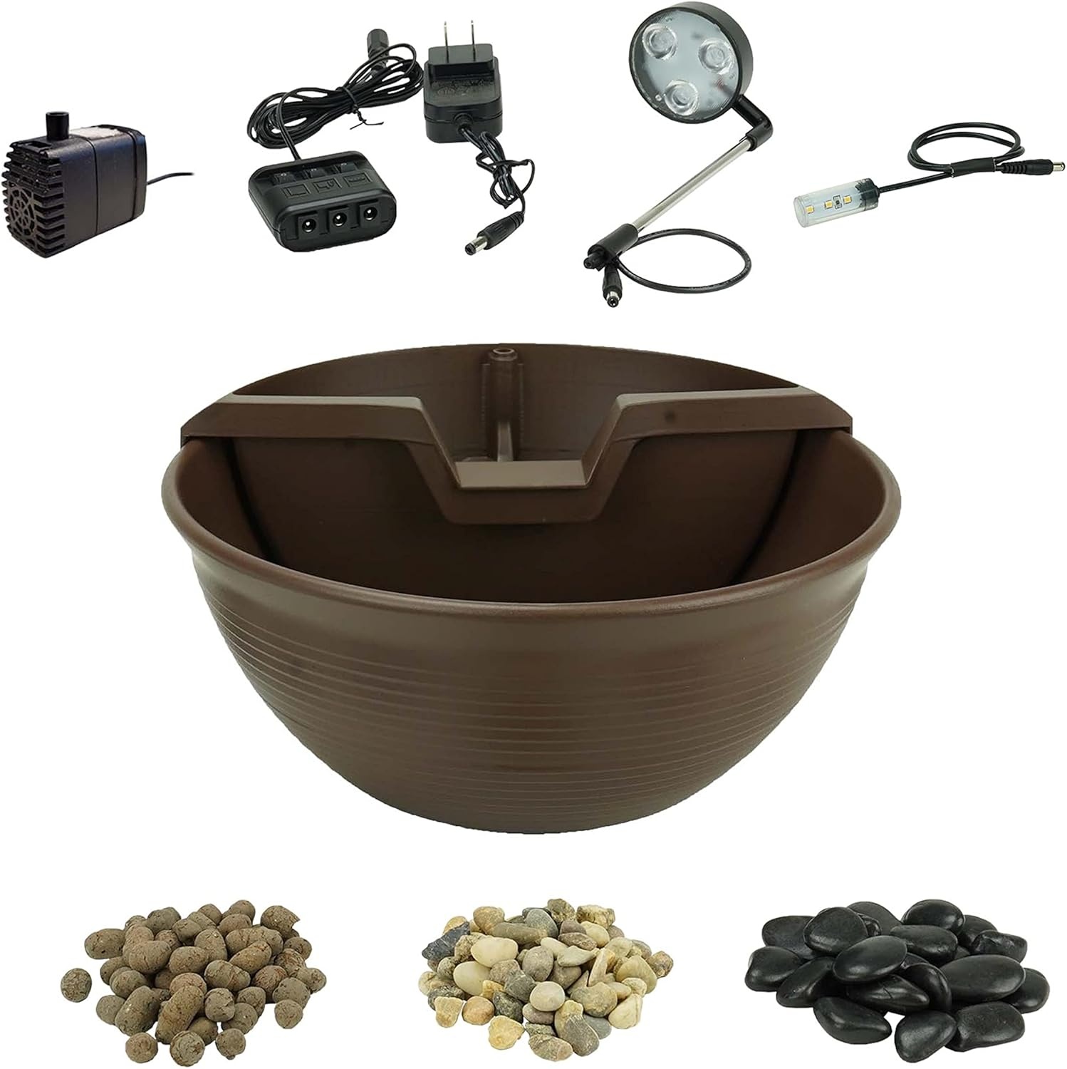 Aquascape AquaGarden Tabletop Fountain Kit (Gray)(Mocha)
